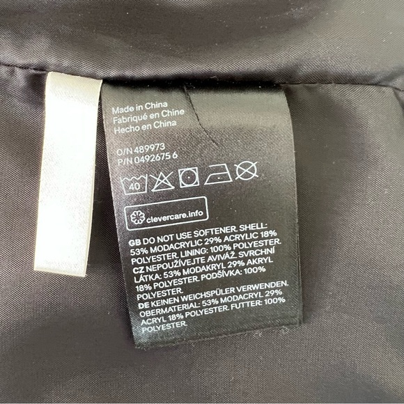 H&M Faux Fur Vest 7-8Y - Picture 12 of 12